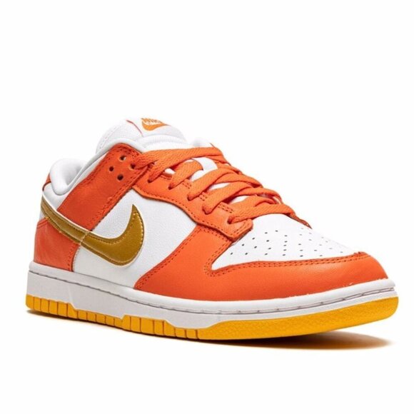 Nike Dunk Low Orange University Gold Sneakers, Sz 6 - Picture 3 of 9